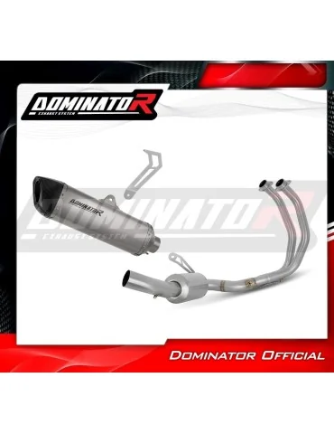 Ligne d'échappement complète Dominator HP6 Titane EX pour Yamaha YZF R7 Race (2021-2024)
