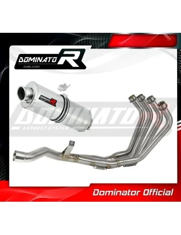 Ligne d'échappement complète inox Dominator OV pour Yamaha XJ 6N S F (2009-2016)