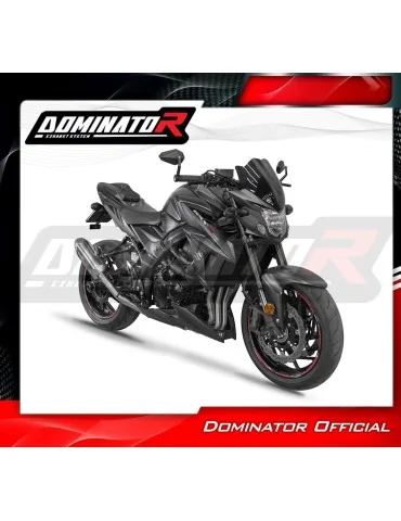 Ligne d'échappement complète inox Dominator S6 pour Suzuki GSX-S 750 (2017-2020)