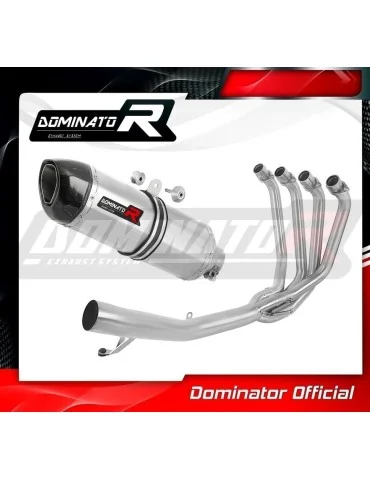 Ligne d'échappement complète inox Dominator HP1 pour Suzuki GSF 650 Bandit N / S (2007-2016)