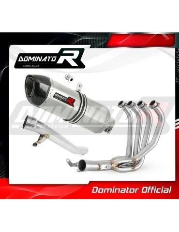 Ligne d'échappement complète inox Dominator HP1 pour Suzuki GSF 650 Bandit N / S (2005-2006)