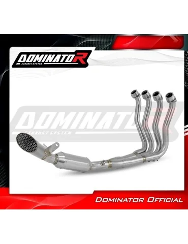 Ligne d'échappement complète inox Dominator GP3 EX pour Suzuki GSX-S 1000 GX (2025-2026)