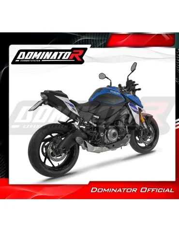 Ligne d'échappement complète inox Dominator GP3 EX pour Suzuki GSX-S 1000 / 1000 GT / 950 (2025)