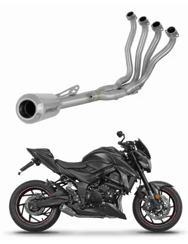 Ligne d'échappement complète inox Dominator GPS pour Suzuki GSX-S 750 (2017-2020)