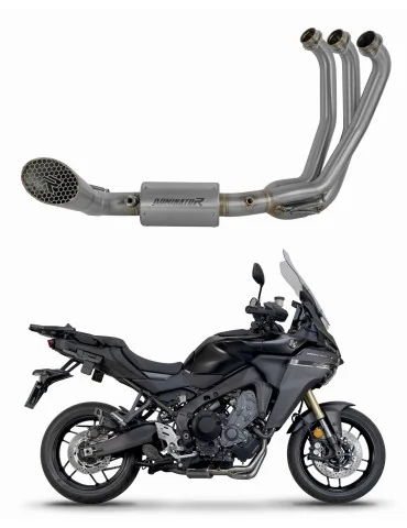 Ligne d'échappement complète inox Dominator GP3 EX pour Yamaha Tracer 9 / GT (2025-2026)