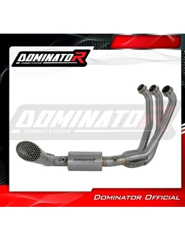 Ligne d'échappement complète inox Dominator GP3 EX pour Yamaha Tracer 9 / GT (2025-2026)