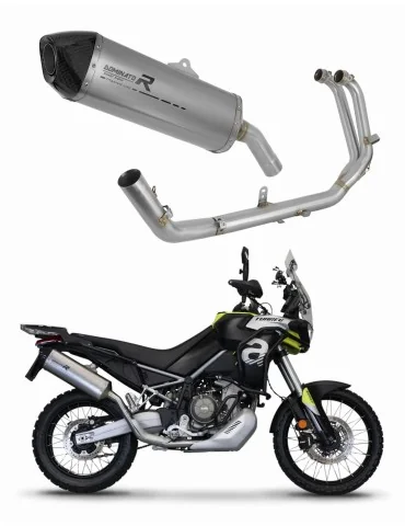 Ligne d'échappement complète Dominator HP7 Titane pour Aprilia Tuareg 660 (2021-2023)