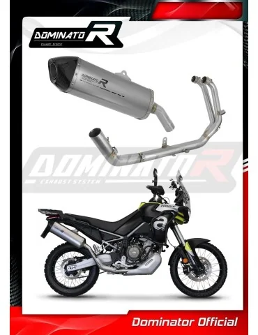 Ligne d'échappement complète Dominator HP7 Titane pour Aprilia Tuareg 660 (2021-2023)