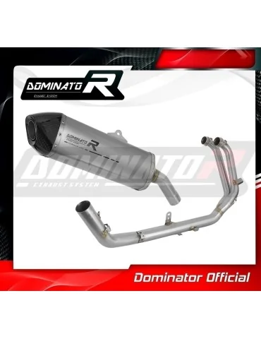 Ligne d'échappement complète Dominator HP7 Titane pour Aprilia Tuareg 660 (2021-2023)