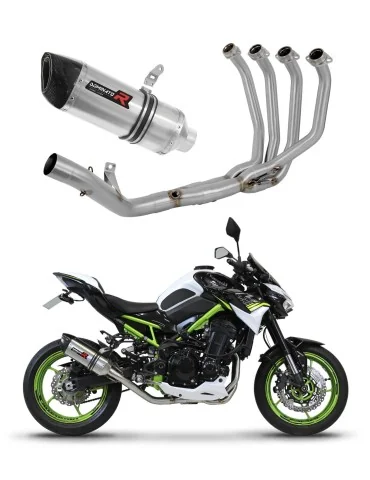 Ligne d'échappement complète inox Dominator HP6 pour Kawasaki Z 900 A2 (2017-2019)