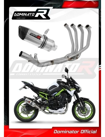 Ligne d'échappement complète inox Dominator HP6 pour Kawasaki Z 900 (2017-2019)