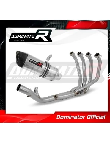Ligne d'échappement complète inox Dominator HP6 pour Kawasaki Z 900 (2017-2019)