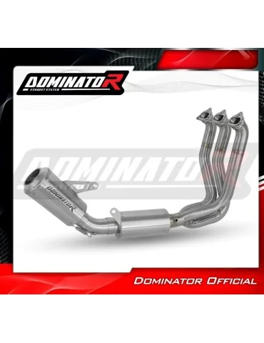 Ligne d'échappement complète inox Dominator GPS pour Triumph Speed Triple 1200 RS / RR (2021-2024)