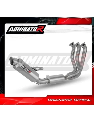 Ligne d'échappement complète inox Dominator GPF pour Triumph Speed Triple 1200 RS / RR (2021-2024)