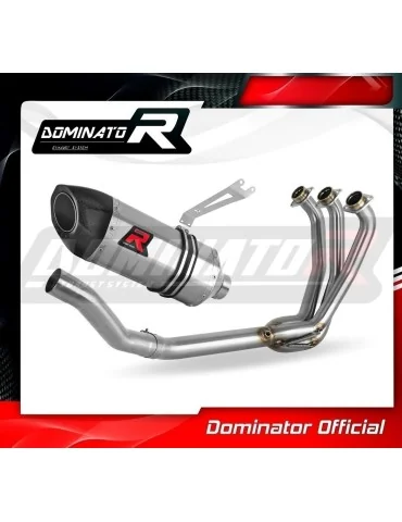 Ligne d'échappement complète inox Dominator HP5 pour Yamaha MT 09 (2021-2023)