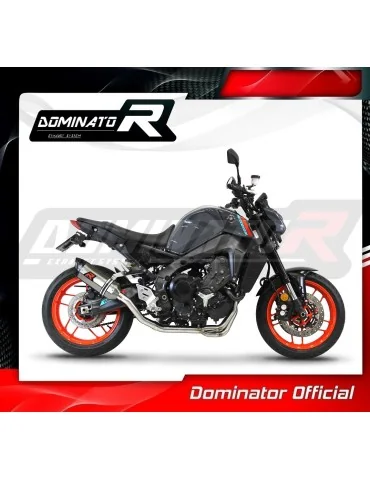 Ligne d'échappement complète inox Dominator HP5 pour Yamaha MT 09 (2021-2023)