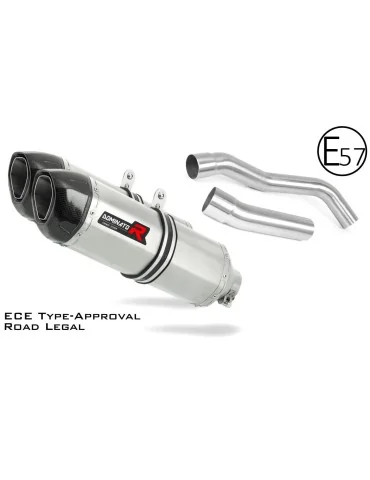 Silencieux slip-on homologué Dominator HP1 pour Kawasaki Z1000 (2007-2009)