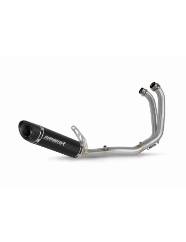 Ligne d'échappement complète inox Dominator HP8 Noir pour Aprilia Tuono 457 (2024-2025)