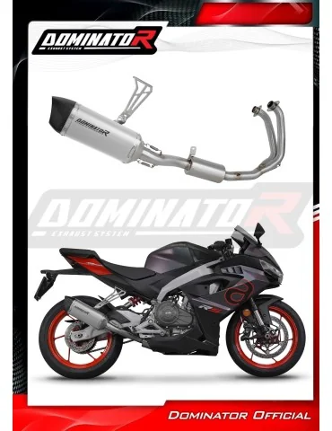 Ligne d'échappement complète Dominator HP6 Titane pour Aprilia RS 457 (2024-2026)