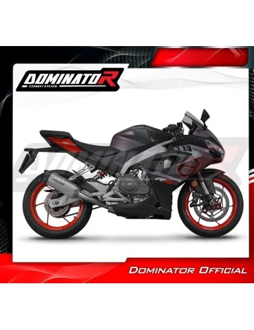 Ligne d'échappement complète Dominator HP6 Titane pour Aprilia RS 457 (2024-2026)