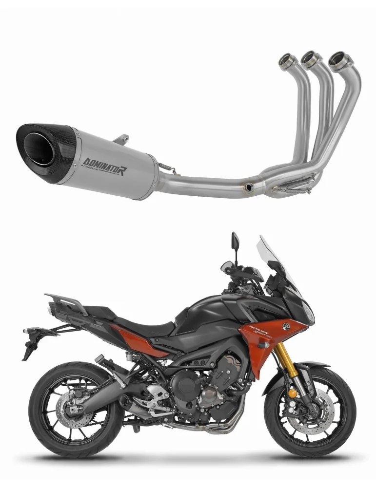 Ligne d'échappement complète Dominator HP8 Titane pour Yamaha MT 09 Tracer 900 / GT (2015-2020)