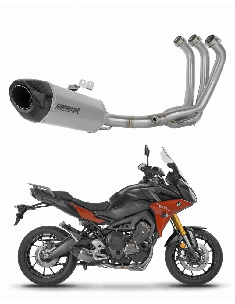 Ligne d'échappement complète Dominator HP5 Titane pour Yamaha MT 09 Tracer 900 / GT (2015-2020)
