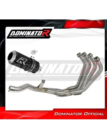 Silencieux slip-on Dominator GP Noir pour Yamaha XJ 6N / S / F 600 Diversion (2009-2016)