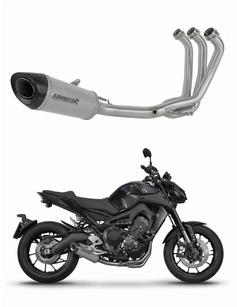 Ligne d'échappement complète Dominator HP8 Titane pour Yamaha MT-09 (2017-2020)
