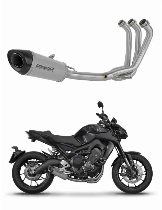 Ligne d'échappement complète Dominator HP8 Titane pour Yamaha MT-09 2013-2016, vue 1