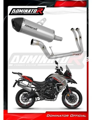 Ligne d'échappement complète Dominator HP7 Titane pour Benelli TRK 702 / TRK 702X (2023-2024)