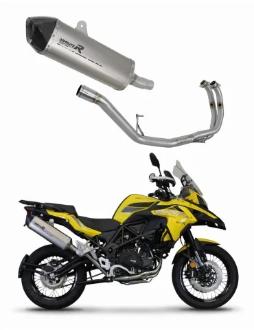 Ligne d'échappement complète Dominator HP7 Titane pour Benelli TRK 502 X (2018-2021)