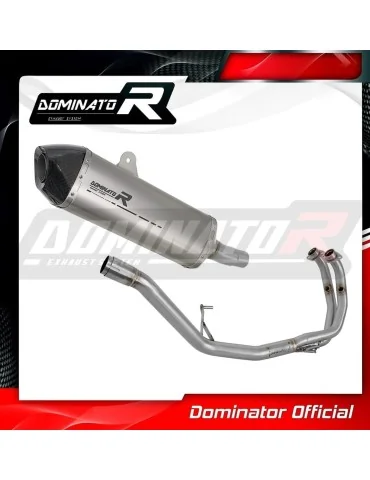 Ligne d'échappement complète Dominator HP7 Titane pour Benelli TRK 502 X (2018-2021)