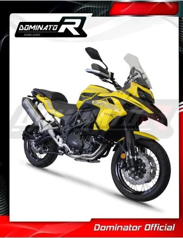 Ligne d'échappement complète Dominator HP7 Titane pour Benelli TRK 502 X (2018-2021)