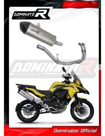 Ligne d'échappement complète Dominator HP7 Titane pour Benelli TRK 502 X (2022-2023)