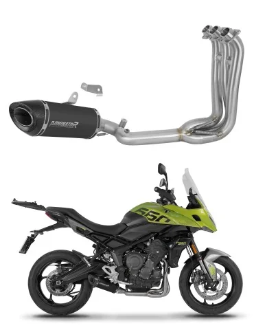 Ligne d'échappement complète inox Dominator HP8 Noir pour Triumph Tiger Sport 660 (2025-2026)