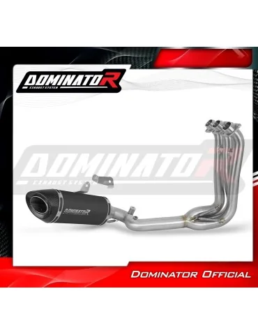 Ligne d'échappement complète inox Dominator HP8 Noir pour Triumph Tiger Sport 660 (2025-2026)