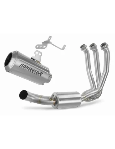 Ligne d'échappement complète inox Dominator GPS pour CF Moto 675 NK (2024-2026)