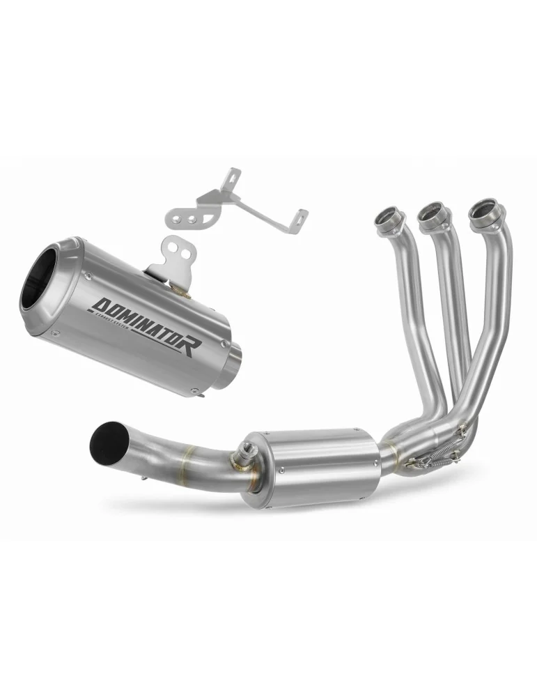 Ligne d'échappement complète inox Dominator GPS pour CF Moto 675 NK (2024-2026)