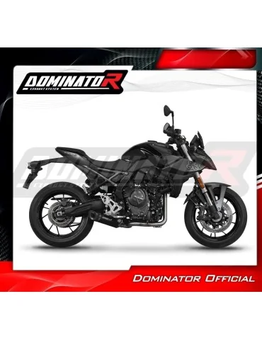 Ligne d'échappement complète inox Dominator HP8 Noir pour Suzuki GSX-8S / 8R (2022-2024)