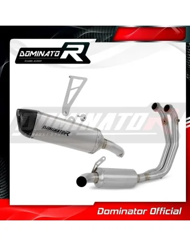 Ligne d'échappement complète Dominator HP6 Titane pour Aprilia Tuono 660 (2021-2024)
