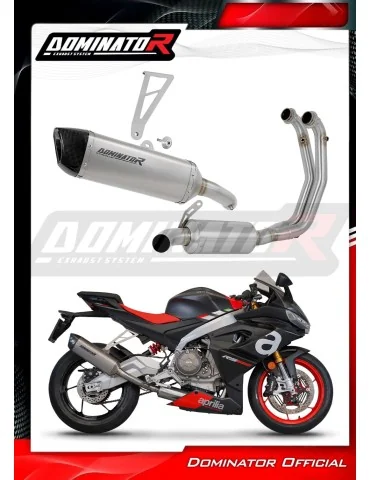Ligne d'échappement complète Dominator HP6 Titane pour Aprilia RS 660 (2020-2024)