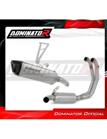 Ligne d'échappement complète Dominator HP6 Titane pour Aprilia RS 660 (2020-2024)