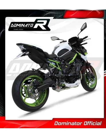 Ligne d'échappement complète inox Dominator HP3 pour Kawasaki Z 900 Low Level (2017-2019)