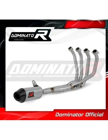 Ligne d'échappement complète inox Dominator HP3 pour Kawasaki Z 900 Low Level (2020-2024)
