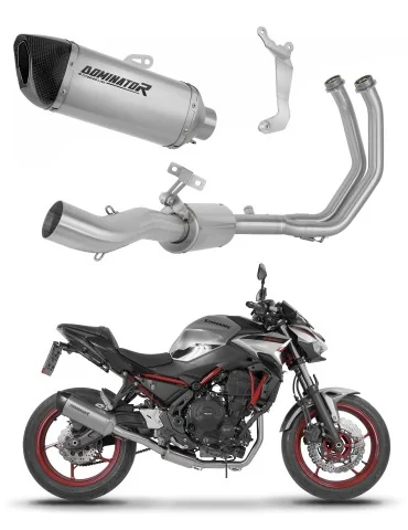 Ligne d'échappement complète Dominator HP6 Titane pour Kawasaki Ninja 650 (2023-2026)