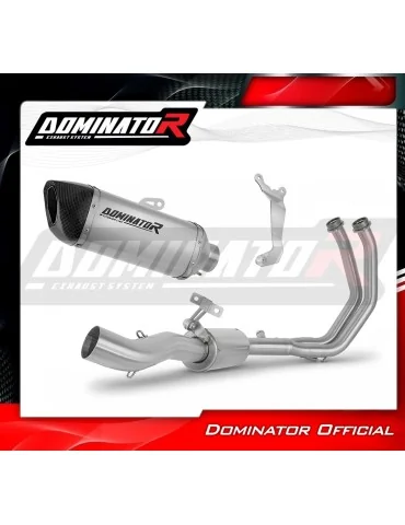 Ligne d'échappement complète Dominator HP6 Titane pour Kawasaki Ninja 650 (2023-2026)