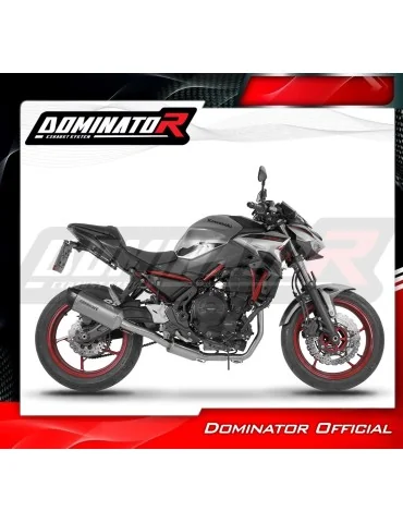 Ligne d'échappement complète Dominator HP6 Titane pour Kawasaki Z650 (2023-2026)