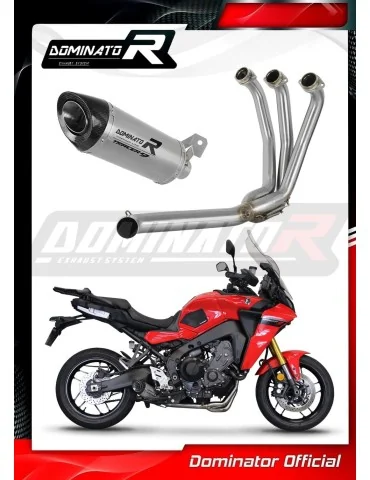 Ligne d'échappement complète Dominator HP8 Titane pour Yamaha Tracer 9 / GT (2021-2024)