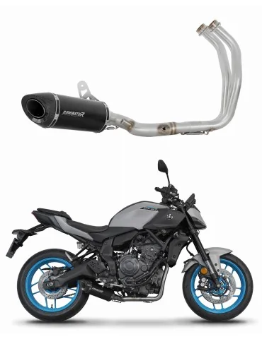 Ligne d'échappement complète inox Dominator HP8 Noir pour Yamaha MT 07 (2025)