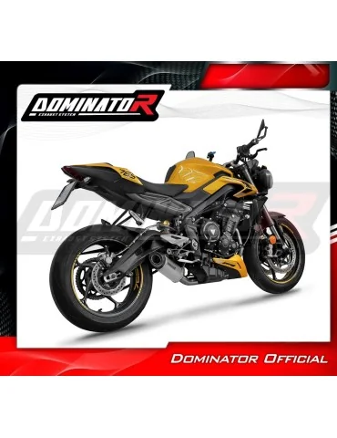Ligne d'échappement complète Dominator HP8 Titane pour Triumph Street Triple 765 RS (2024-2025)